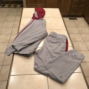 Lululemon City Sweat Set XL Pant & XXL Top